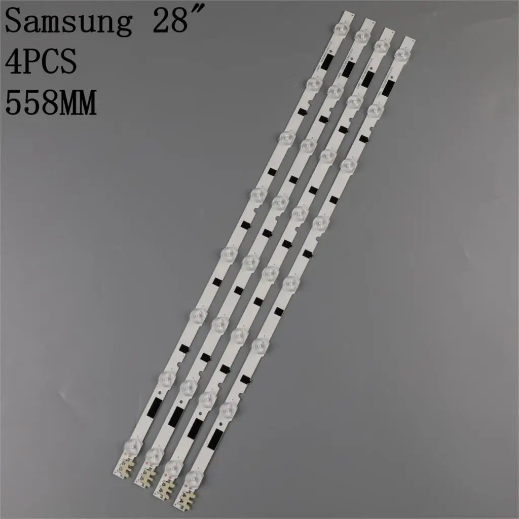 

New 4PCS*8LEDs 558mm LED backlight D2GE-280SC0-R3 2013SVS28H for sam sung UA28F4088AR UE28F5000 UE28F4000AS HG28EB670 UE28F4000