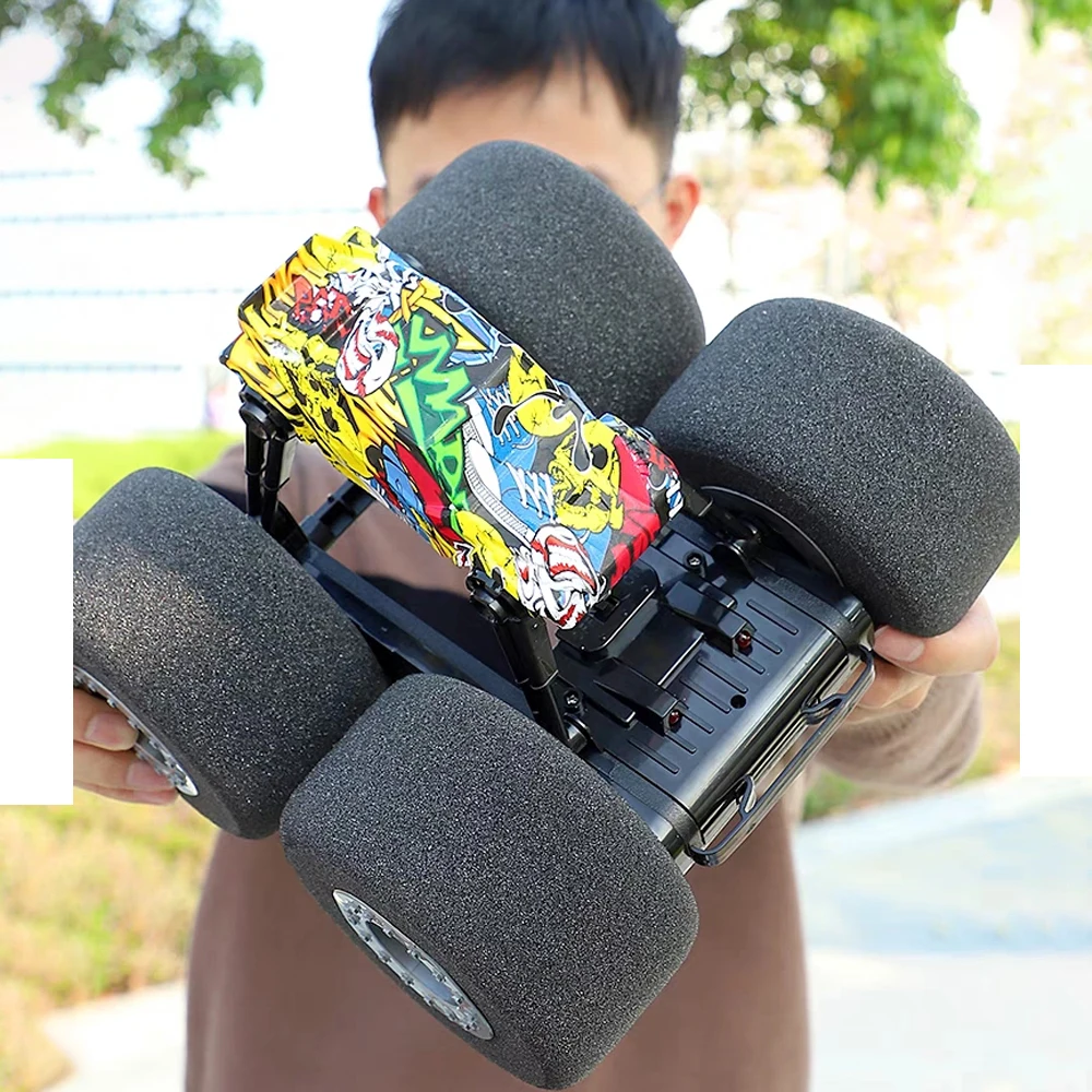 Подходит для детей с артистическим мягкая губка шины RC машина каскадер дрейф