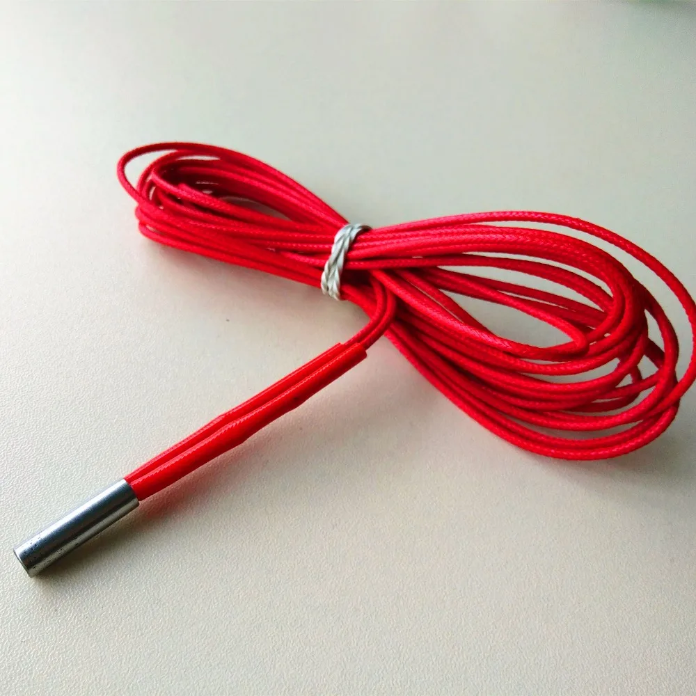 Нагреватель картриджа 12 в 40 Вт 100 см 6x30 Reprap Mendel для hotend экструдера сенсорная