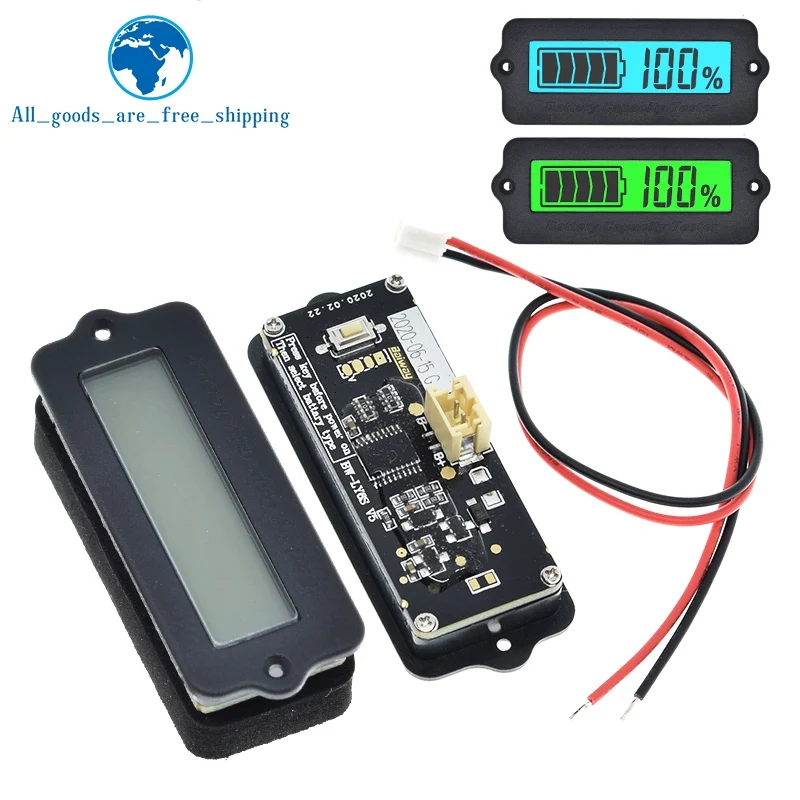12V LY6W свинцово кислотный LiPo Батарея Ёмкость индикатор ЖК дисплей Дисплей