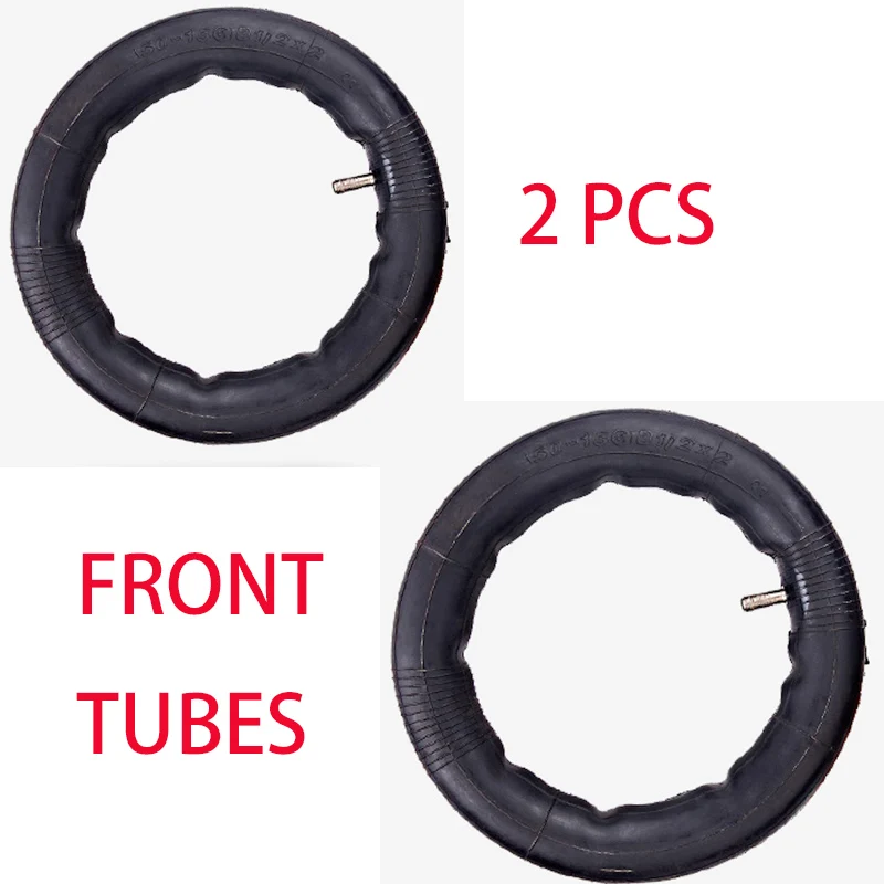 2 front inner tubes 2 шт. обновленные твердые шины полые непневматические шины колеса 8 1/2x2 для Xiaomi Mijia M365 амортизатор скутера противоскользящие шины - Цвет: 2 front inner tubes