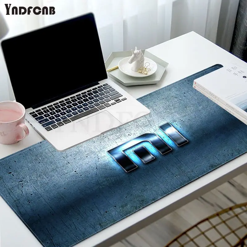 

YNDFCNB Brand Logo High Quality Keyboards Mat Rubber Gaming mousepad Desk Mat Size for mouse pad Keyboard Deak Mat for Cs Go LOL