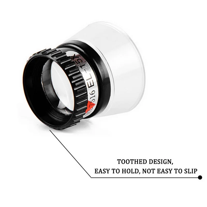 15X Портативный мини Ювелир Часы лупа инструмент Монокуляр увеличительное стекло