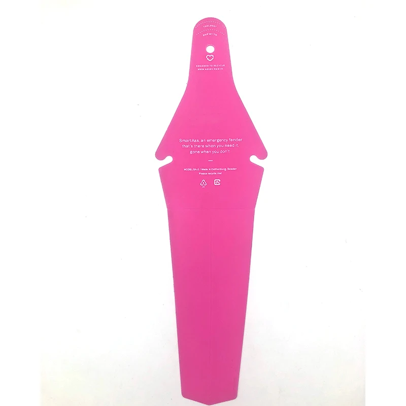 Pink Крыло для велосипеда, переднее крыло для шоссейного велосипеда mtb, седло для велосипеда, Быстроразъемное крыло для велосипеда, крылья для задницы, стойка для защиты от грязи, аксессуары - Цвет: Pink