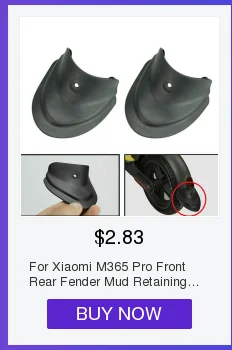 Для Xiaomi M365 Pro аксессуары набор 2/3/4/5/6 шт./компл. для электрического скутера заднее крыло брызговик шок аксессуары для поглощения