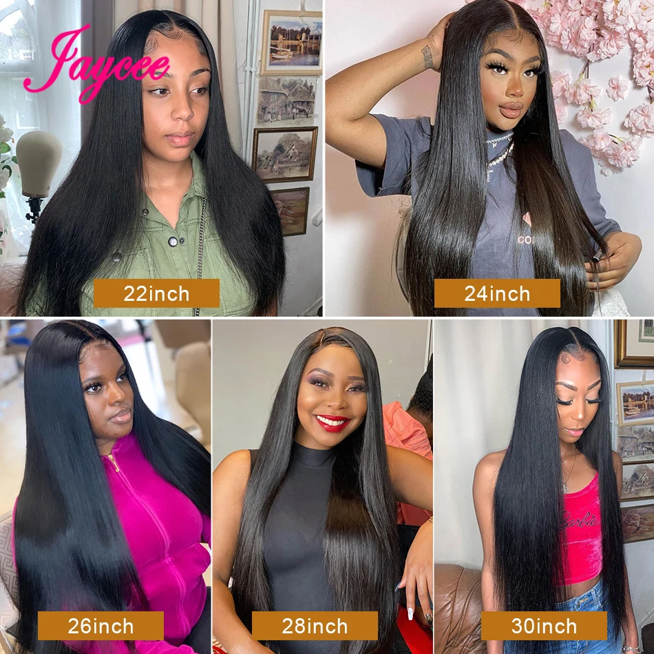 28 30 36 дюймов прямые синтетические волосы короткие Синтетические на кружеве