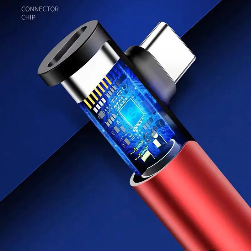 2 в 1 Тип C до 3 5 мм разъем для зарядки наушников конвертер usb тип-c аудио адаптер Xiaomi