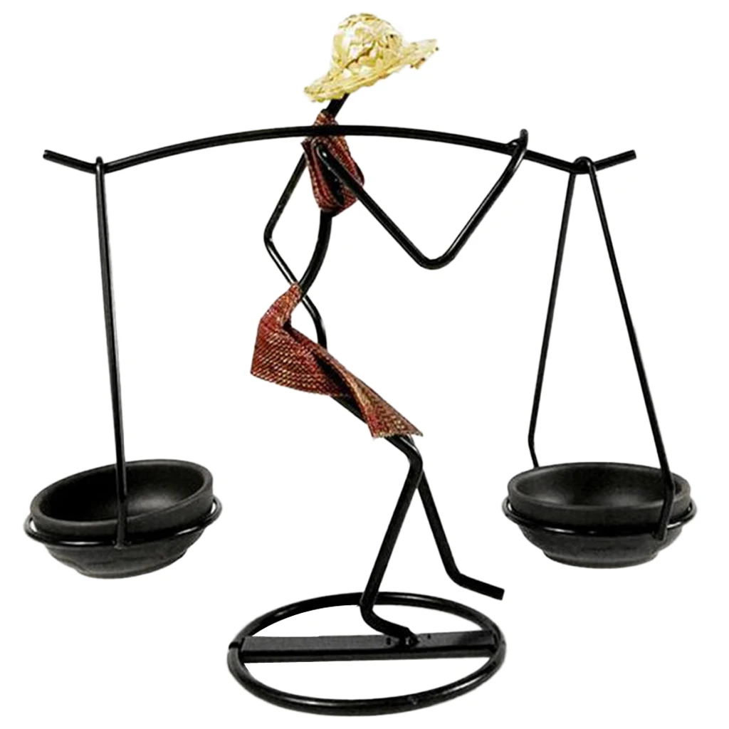 Подсвечник для женщин и девочек подсвечник из кованого железа с геометрическим