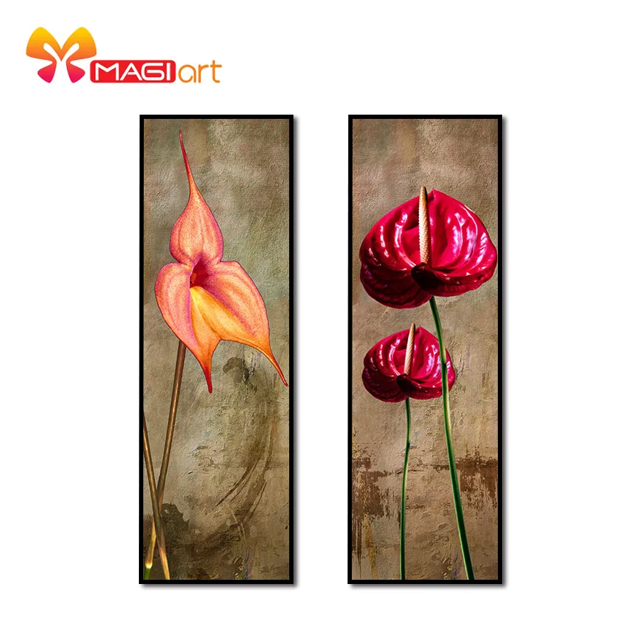 вышивка крестом наборы рукоделие 11CT водорастворимый холст 14CT цветочный узор