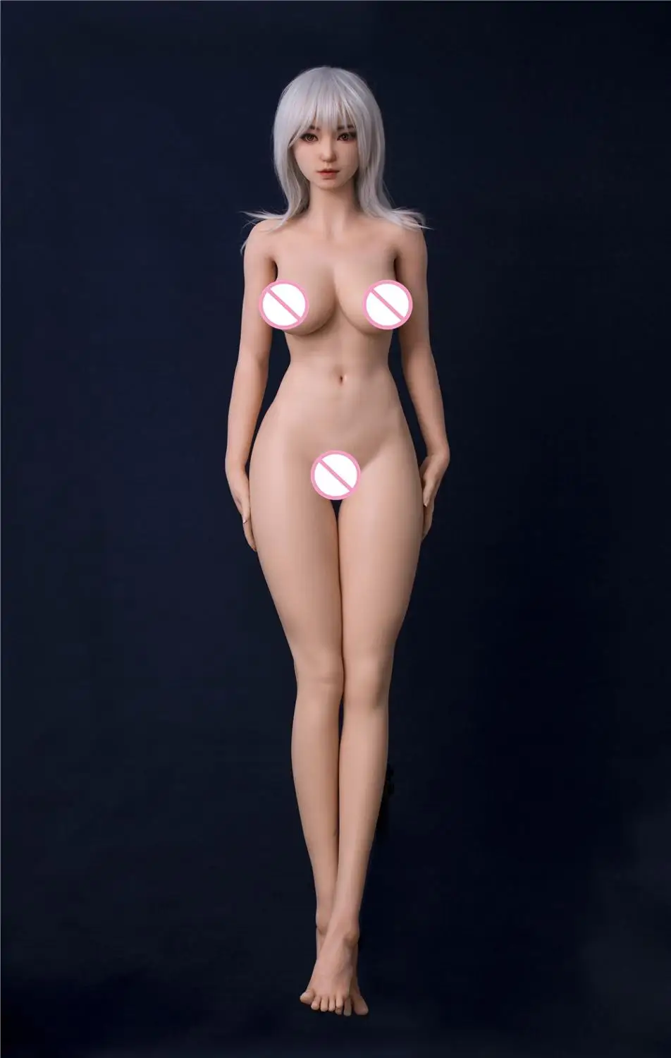 Sinodoll 162 см аниме секс куклы голова е чашки # S30 Linyin супер мягкая грудь силиконовая