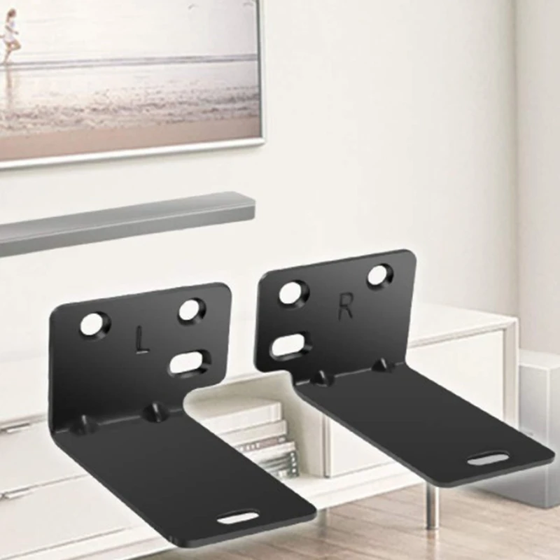 

1 Pair of Wall Mount Bracket , Wall Mount Kit for SoundPress 300 Soundbar Compatible
