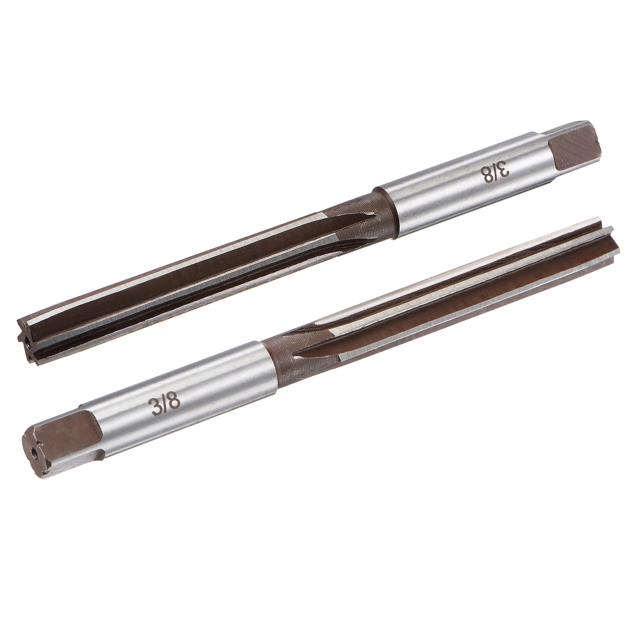 

Uxcell 1/4" Hand Reamer H8 Accuracy Alloy Tool Steel 6 Flutes Straight Shank Milling Cutter Tool 2pcs