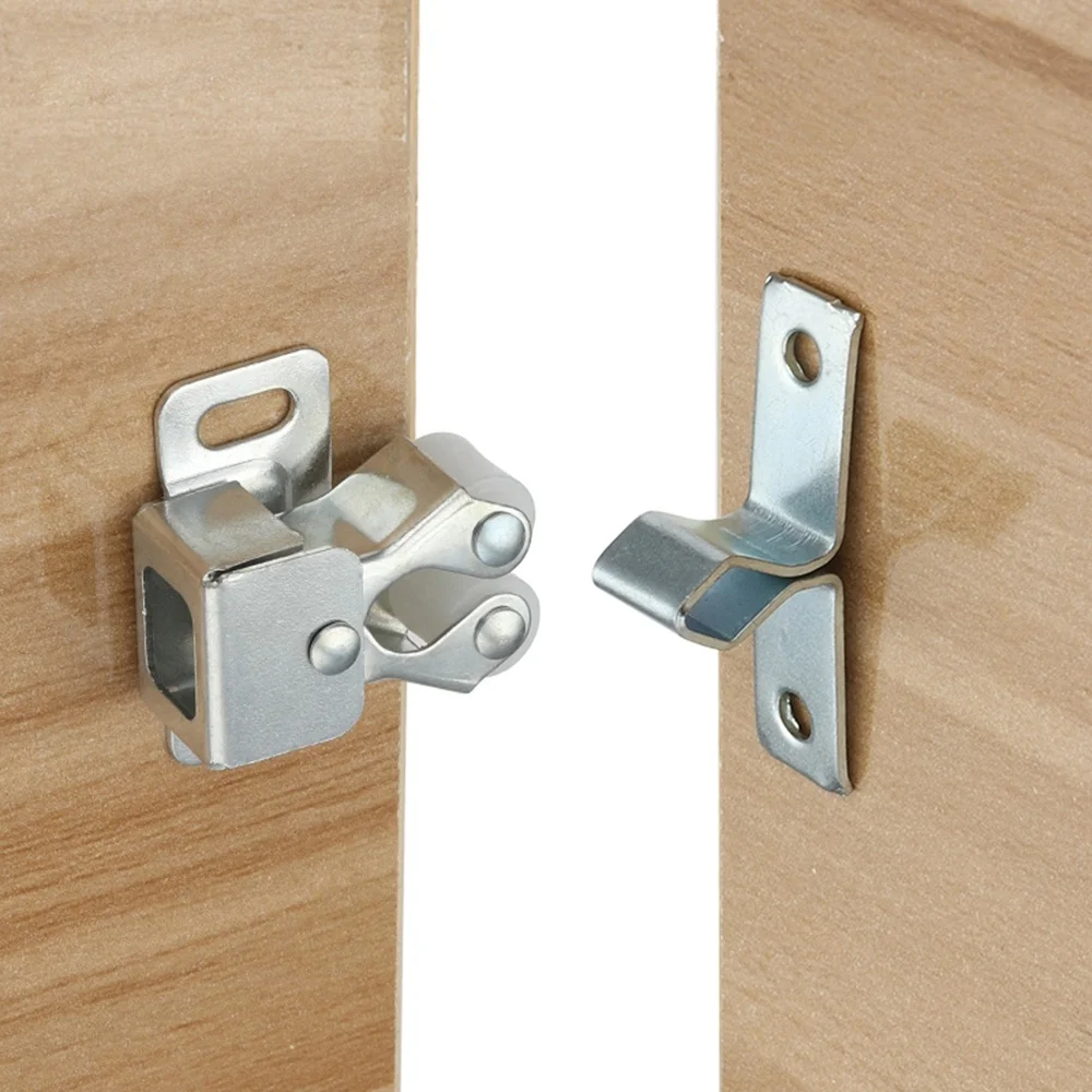 

2Pcs New Hardware Fittings Furniture Cabinet Catches Door Stopper Damper Buffer Magnet Closer