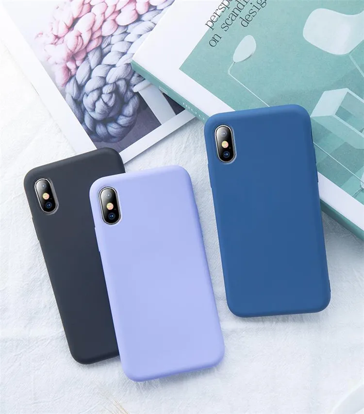 Жидкий силиконовый цветной чехол для iPhone XS 11 Pro MAX XR X XS Max Candy чехол для телефона s для iPhone 11 7 6 6S 8 Plus Мягкий чехол