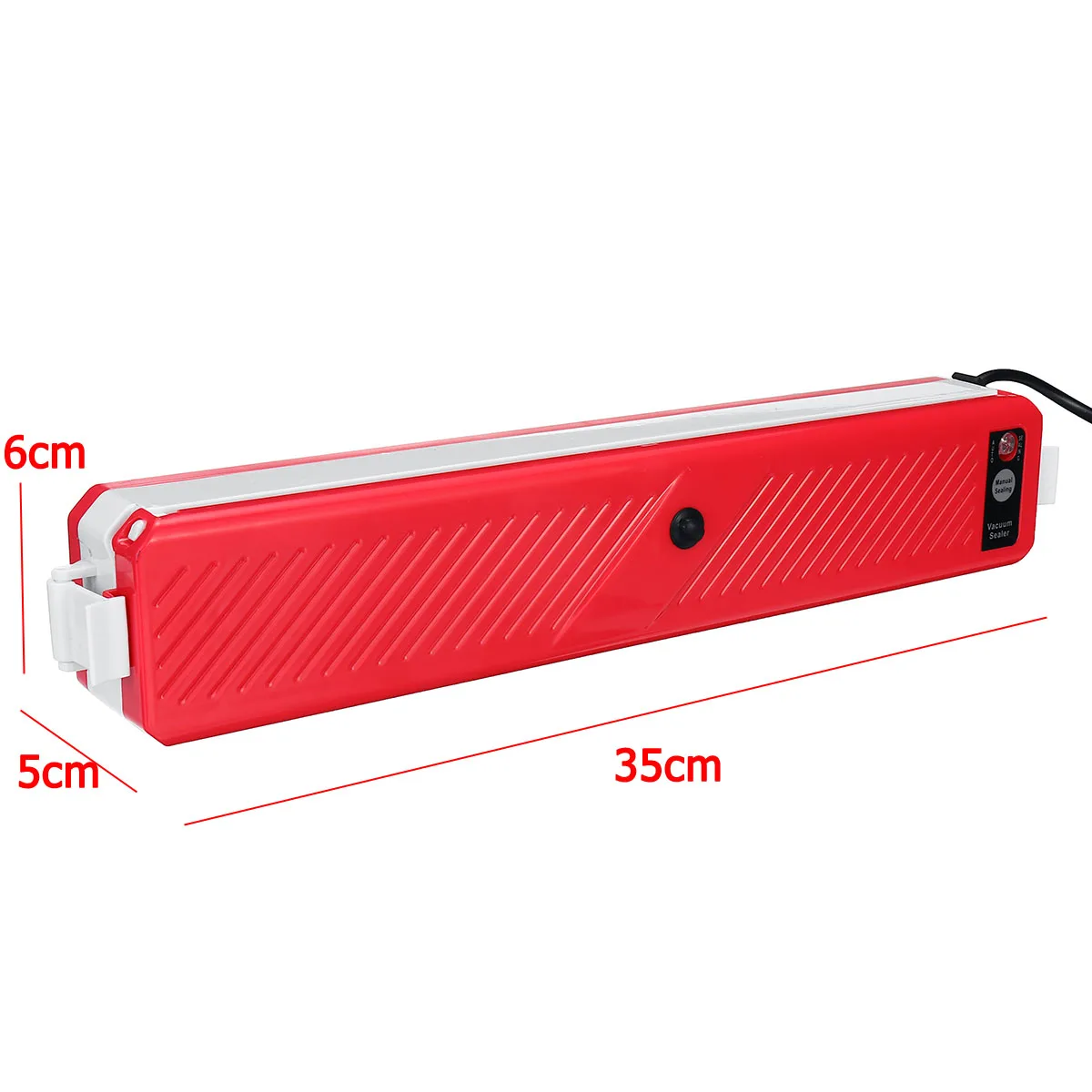 

110v Food Vacuum Sealer Vacuum Bag Sealing Machine Electric Vaccum Pouch Packaging Machine Fish Fruit Meat Packer With 10pcs Bag