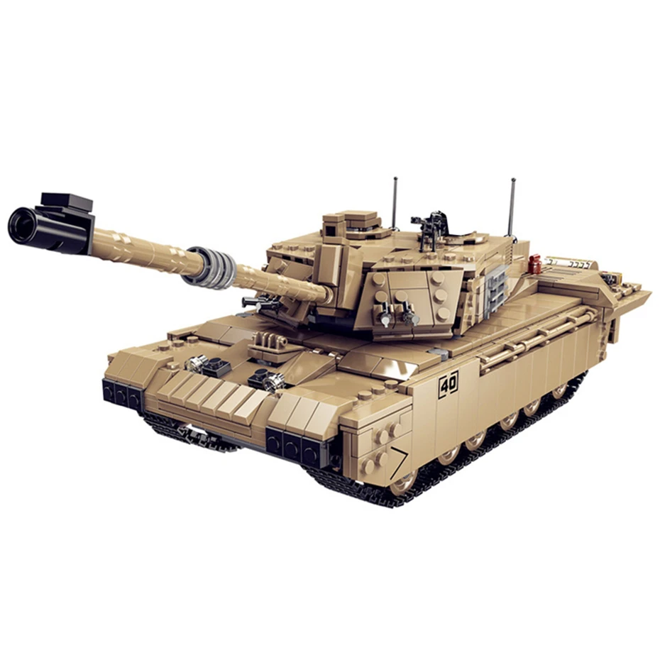 Новинка Xingbao военное оружие кирпичи серии T92 Tank Leopard-2A6 Challenger 2 основной боевой танк