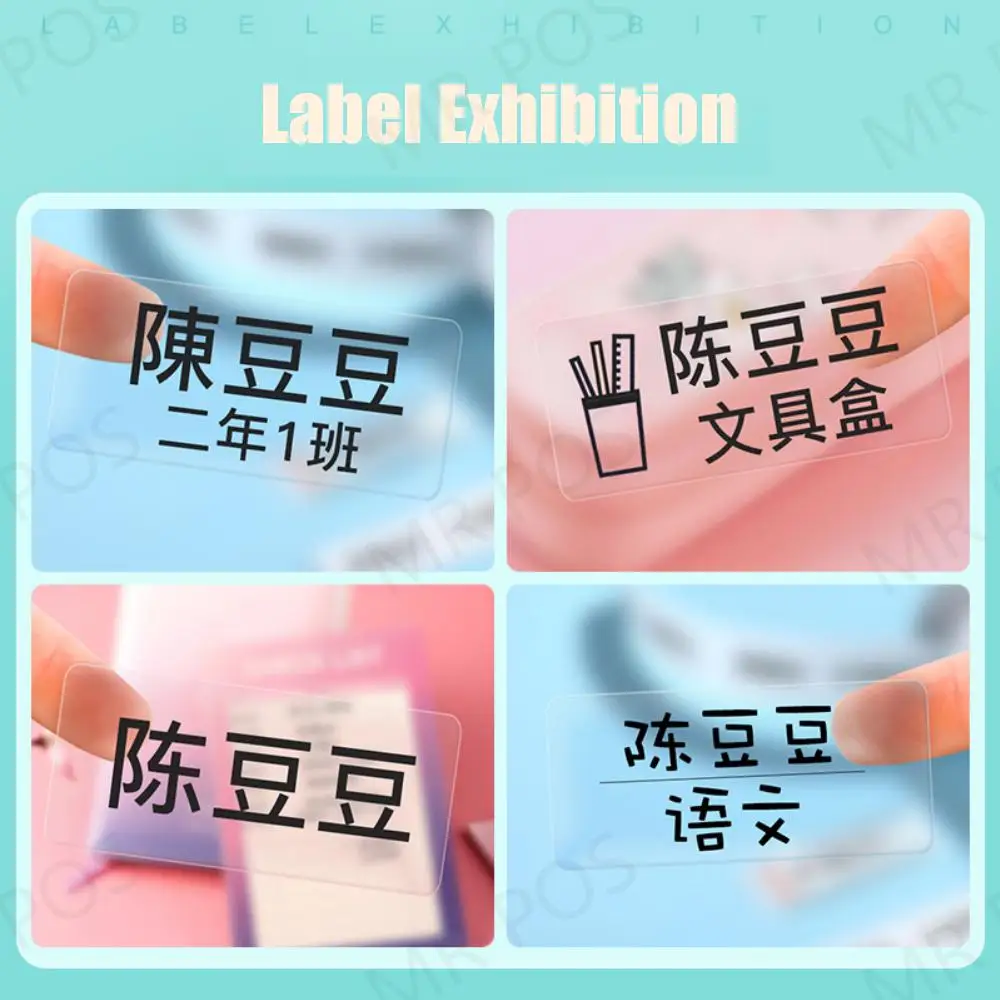 

Transparent Lable With Name Niimbot D110 Portable Wireless Thermal Label Printer Mini Pocket Label Maker Home Office impresoras
