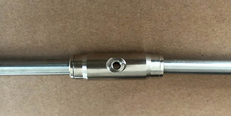 Easirco one meter pc 3/8 "труба из нержавеющей стали с канавкой специальная конструкция