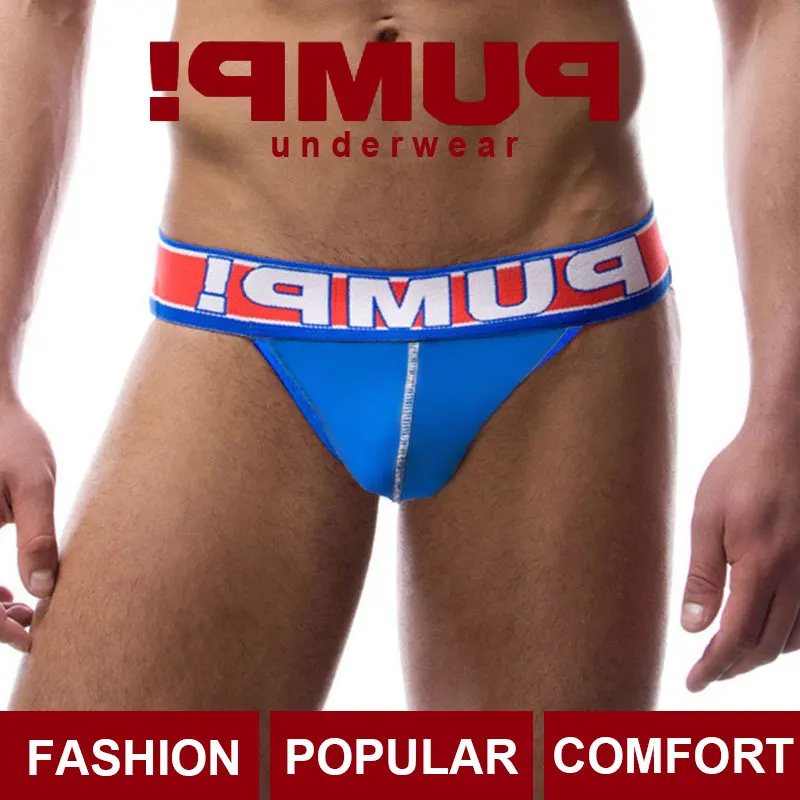 

Brand 1Pcs Cotton Gay Sexy Underwear Man Jockstrap Underpants Men's Thong And G String Men Panties MP004