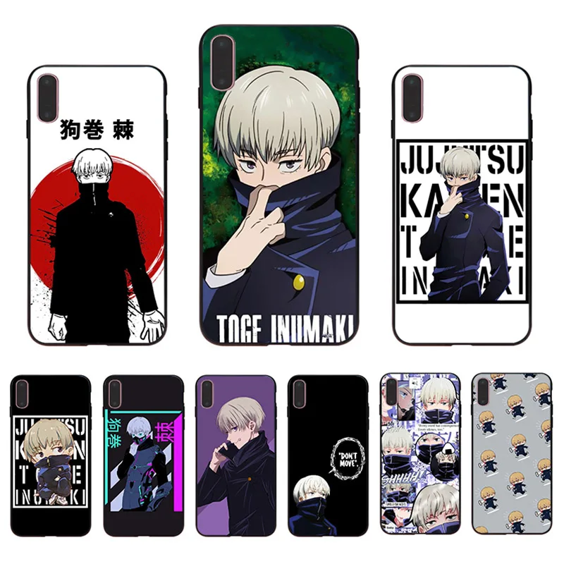 

Comic Anime Jujutsu Kaisen Toge Inumaki Phone Case For Iphone 13 12 Mini 11 Pro Max XS X XR Shell 7 8 Plus SE 2020 5S 6 6S Cover