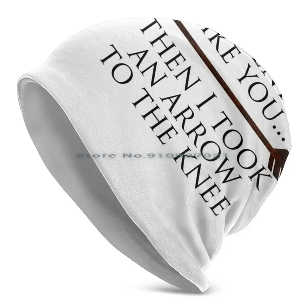 

I Used To Be An Adventurer Like You... Then I Took An Arrow To The Knee Scarf Mask Neck Warmer Face Wraps Foulard Bandana