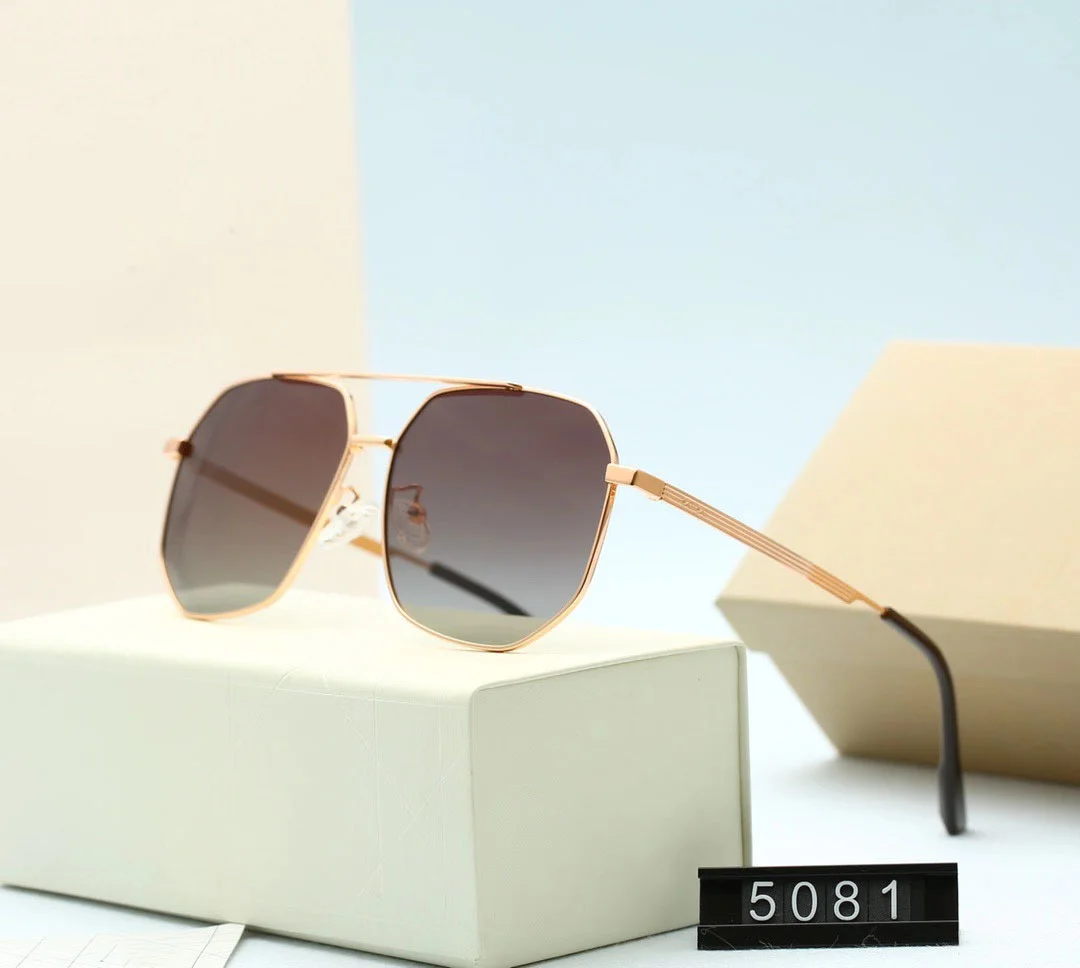 

Frame Fashion Large Sunglasses Women 2021 Luxury Brand Retro Square Metal Sun Glasses Men Fashion Gradient Shades Lady