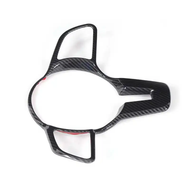 

Steering Wheel Trim Carbon Fiber Style Steering Wheel Frame for Car