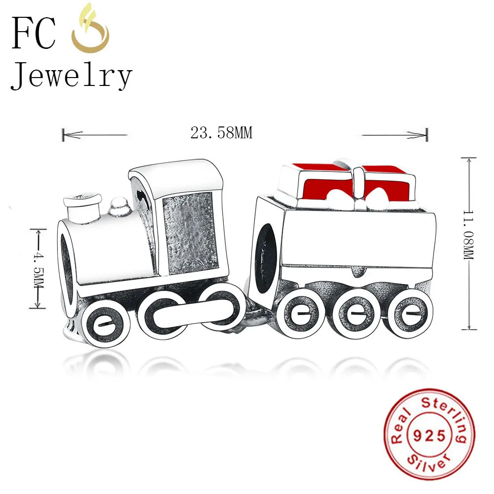 FC Jewelry Fit оригинальный брендовый браслет с подвесками из стерлингового серебра 925