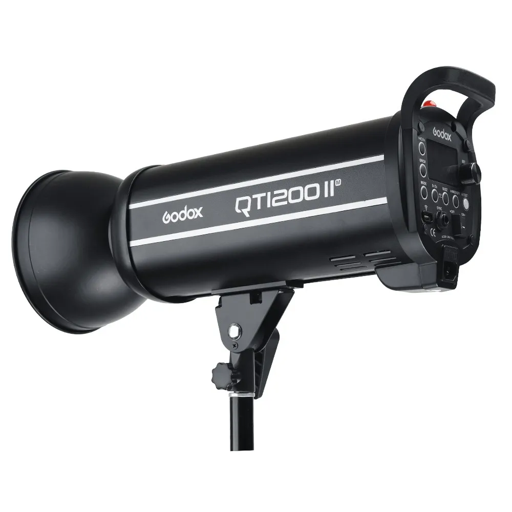 Godox QT1200II QT1200IIM 1200WS GN102 1/8000s Высокоскоростная синхронизация Встроенная 2 4G