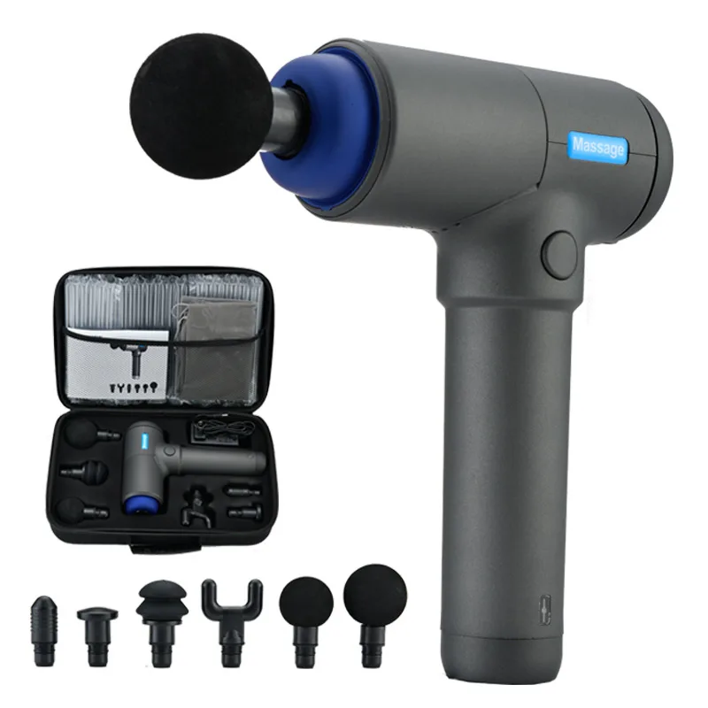 Массажный пистолет для фитнеса Электрический массажер глубокой терапии мышц