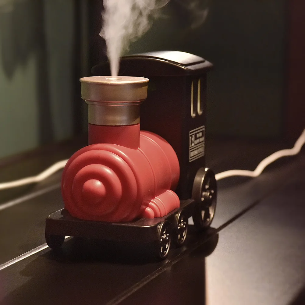 USB увлажнитель арома диффузор воздуха мини портативный Креативный дизайн поезда