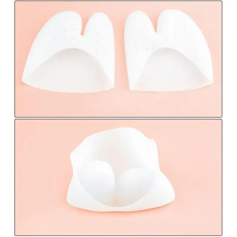 

2020 1 Pair Ballet Dance Shoes Pads Soft Breathable Gel Foot Care Protector Foot Toe Tip Protection Sleeve Separator Corrector