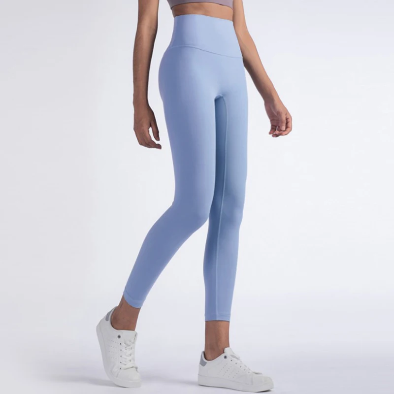 

Hot Sale Fitness Female Comfortable Full Length Leggings Running Pants 19 Colors And Formfitting Yoga Pants