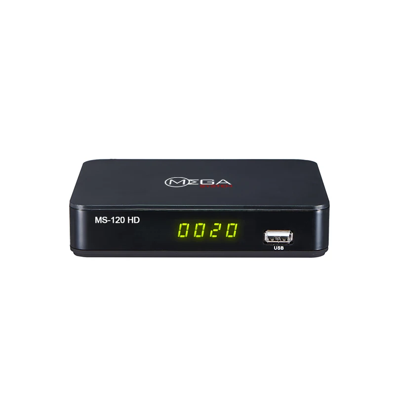 Цифровой спутниковый Duosat приемник MS 120 DVB S2 Поддержка Cccam Newcam BISS KEY Икс Бесплатная