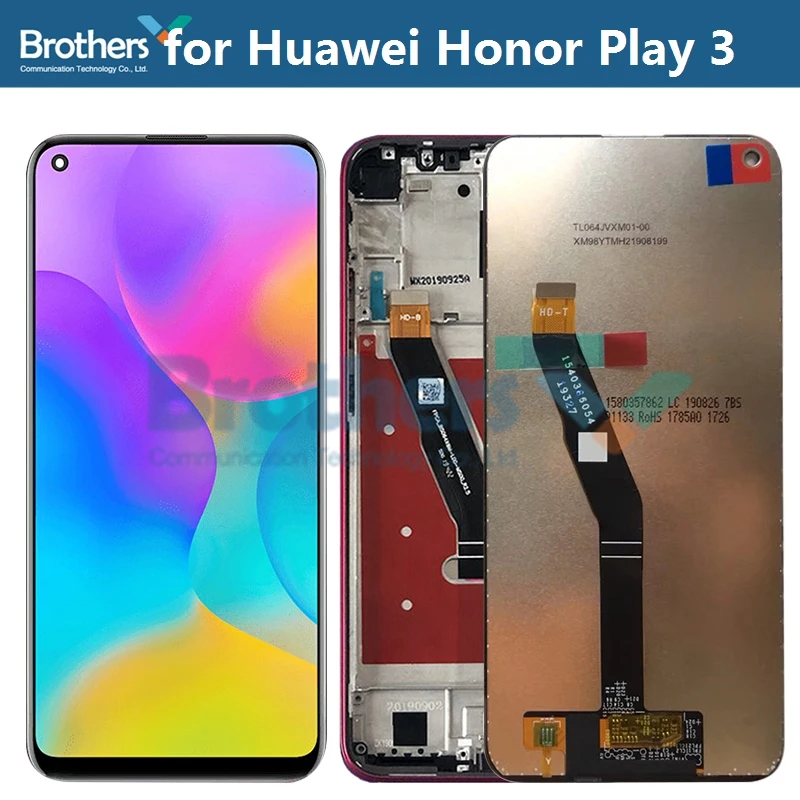 lcd screen for huawei honor play 3 lcd display lcd assembly ask al00x touch screen digitizer phone part replacement test working free global shipping