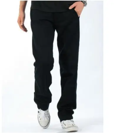 Брюки мужские повседневные свободные штаны в стиле хип-хоп с большим количеством