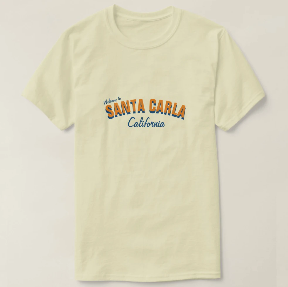 2019 Printed Men T Shirt Cotton Short Sleeve Santa Carla 80 Movie T-Shirt Women tshirt |