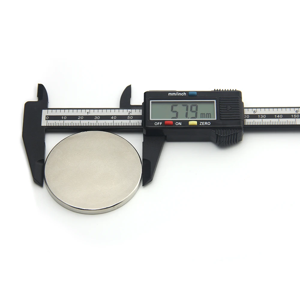 2шт 60x5 мм супер мощный большой небольшой круглый Неодимовый Диск NdFeB магниты