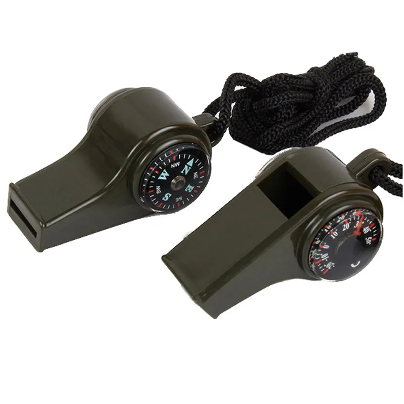 Компас свисток 3 в 1 Открытый аварийный Кемпинг Пешие Прогулки Горный Дорожный с