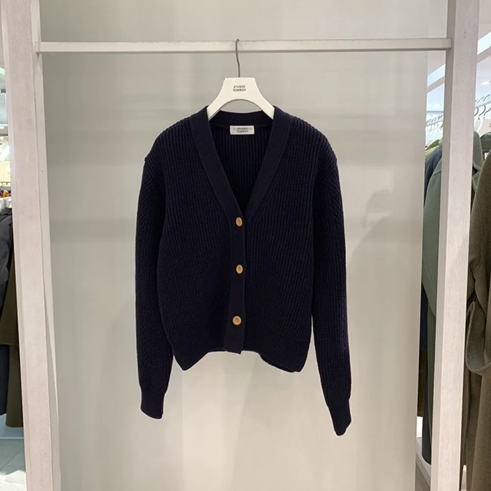 

Sweater Korea Cardigan Women's Spring New Style 2021 Knit Wholesale Women's Short Coat Top Fashion Casual Japanese Style