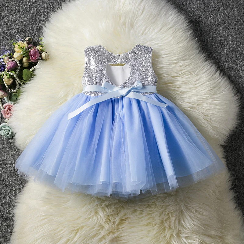 2020 Girls Dress Backless Design Birthday Party Dresses For Kids Princess Clothes New Year | Детская одежда и обувь