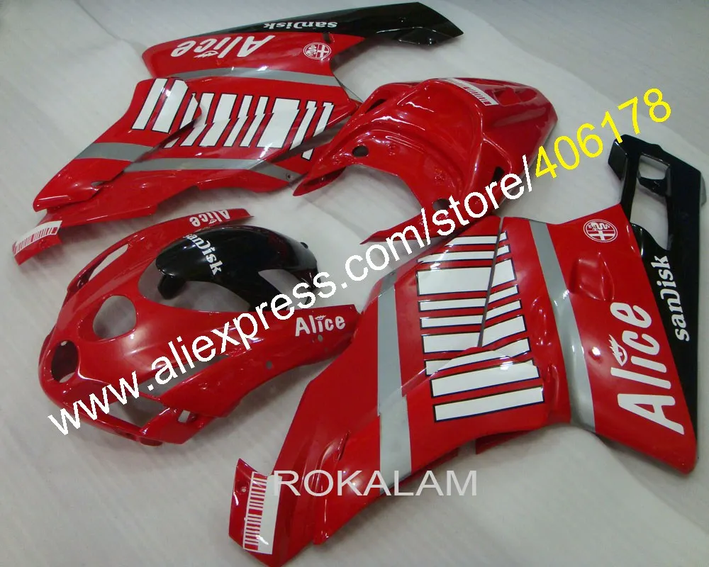 

Послепродажный набор мотоциклов Для Ducati 749 999 999s 749s ABS комплекты обтекателей 03 04 2003 2004 комплект обтекателей кузова (литье под давлением)