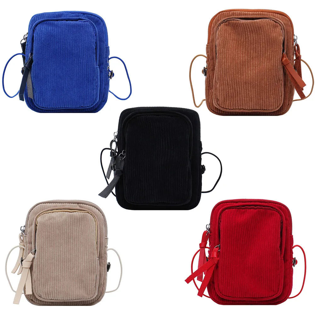 Женская сумка сплошной цвет небольшой светильник взвешенная через плечо