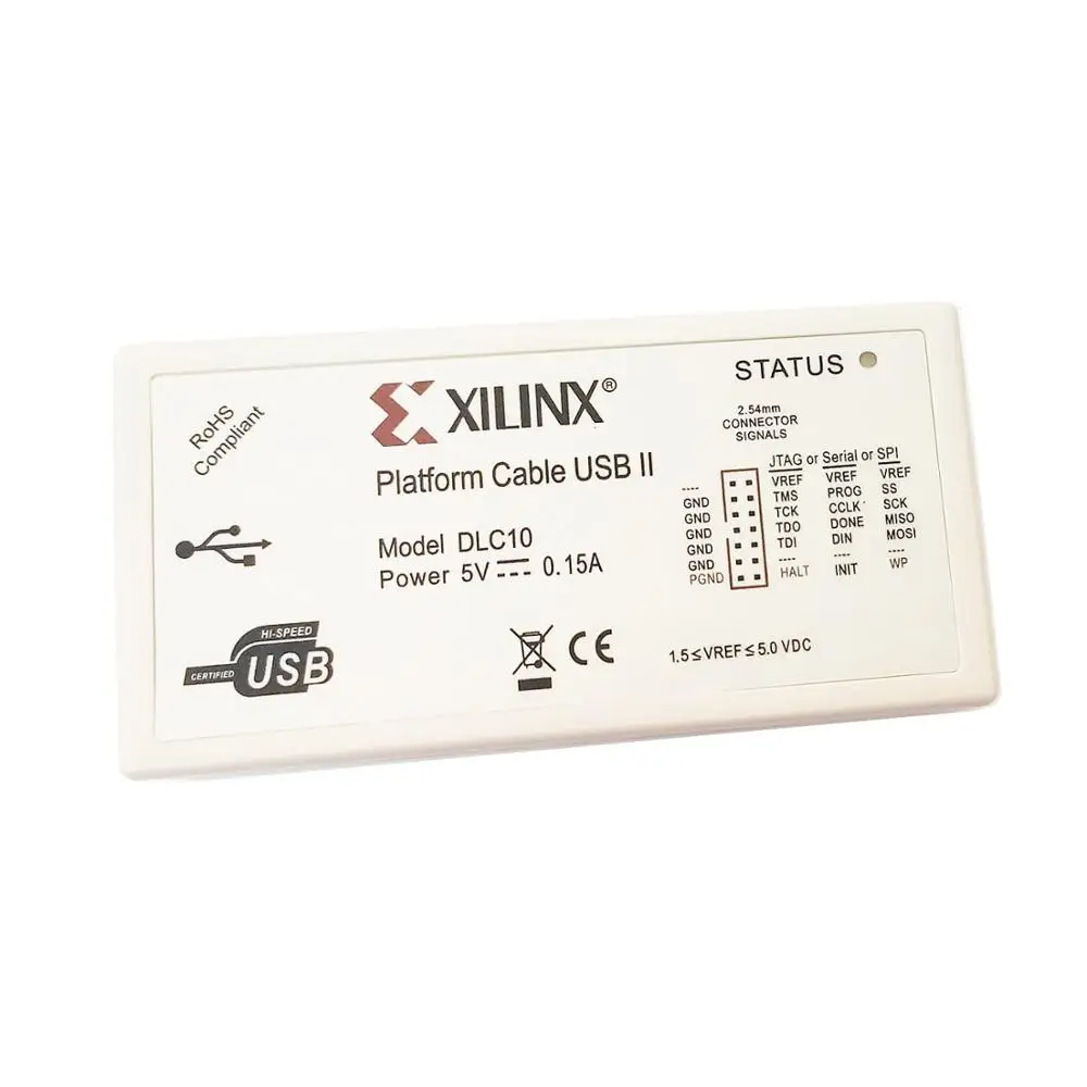 Обновленная версия DLC10 Xilinx платформенный кабель USB кабель для загрузки Jtag программист для FPGA CPLD CY7C68013A Замена DLC9LP