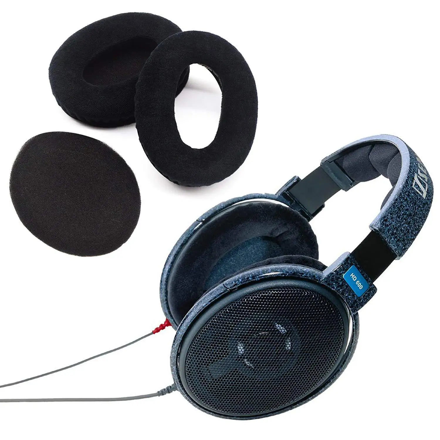 Сменная подушка для наушников Sennheiser HD545 HD565 HD580 HD600 HD650|Аксессуары наушников| |