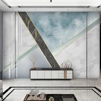 custom photo modern minimalist 3d geometric lines feather marble tv background wall paper mural living room d%c3%a9cor papel de pared