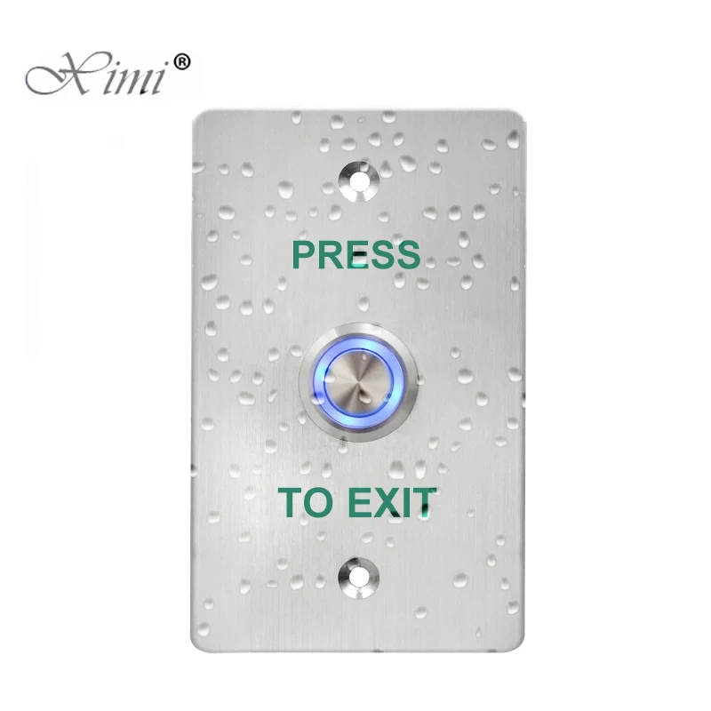 IP68 Водонепроницаемая Кнопка доступа кнопка управления доступом контроля