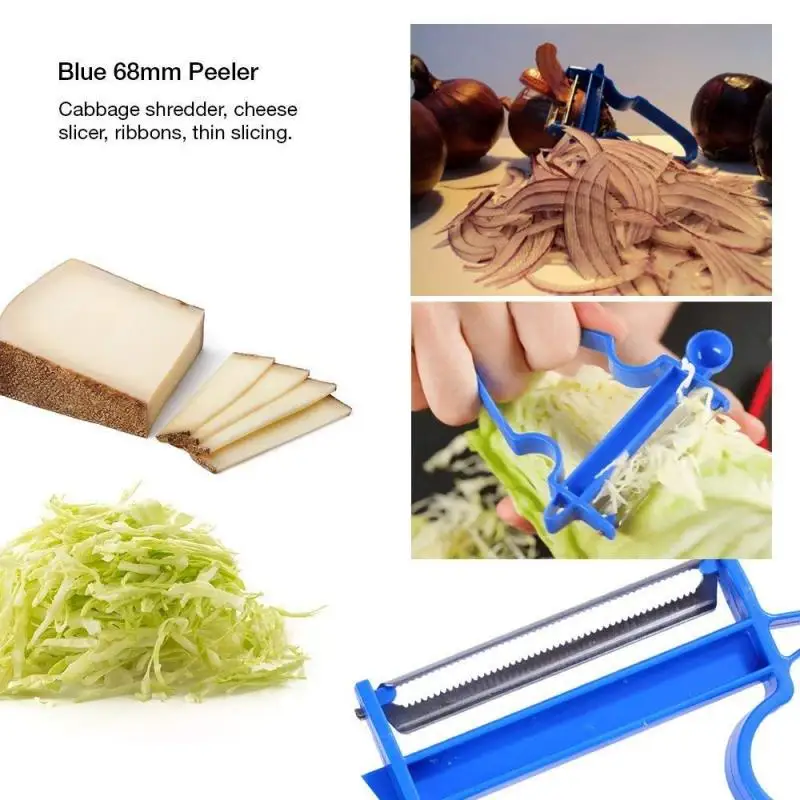 

3PCS Vegetable Peeler Slicer Multifuction Julienne Cutter Stainless Steel Grater Magic Trio Peelers Home Kitchen Accessories