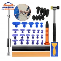 hand tools paintless dent repair tools dent repair kit car dent puller with glue puller tabs removal kits for vehicle car auto
