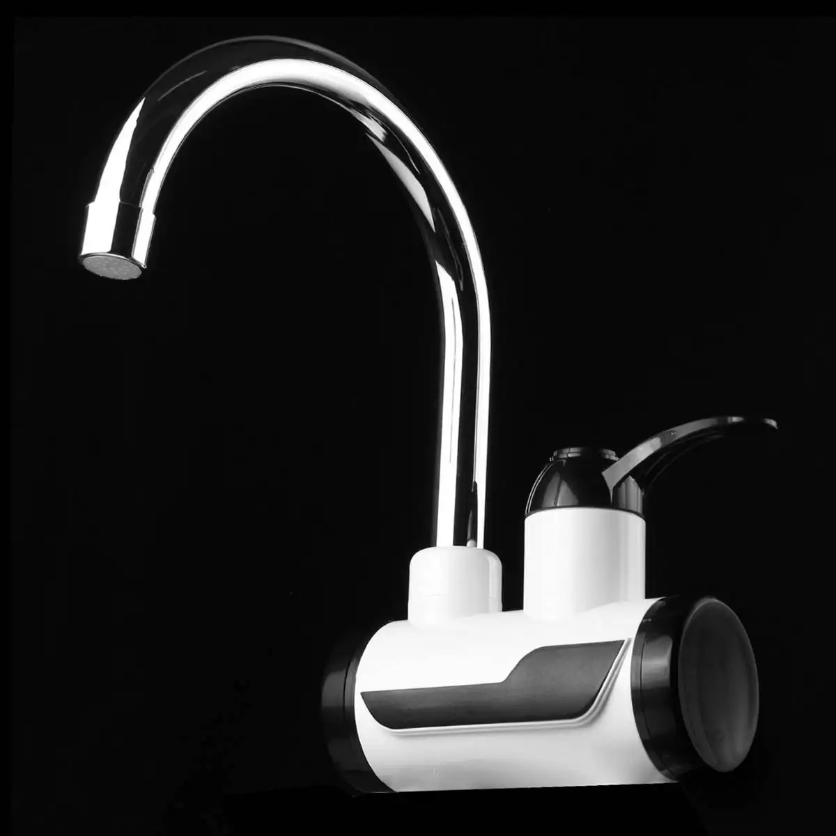 

Lateral Inflow Instant Tankless Electric Hot Water Heater Faucet Kitchen Heating Tap Water Heater Led Temperature Display